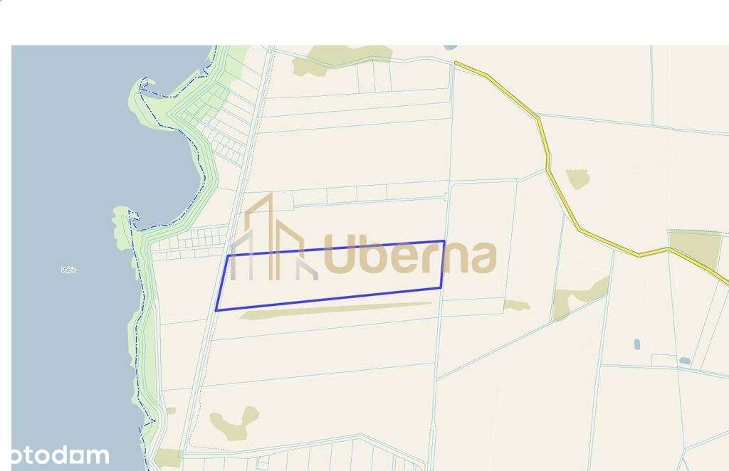 Działka rolna niezabudowana Komarowo nad jeziorem - Pełny obrazek: 2/11