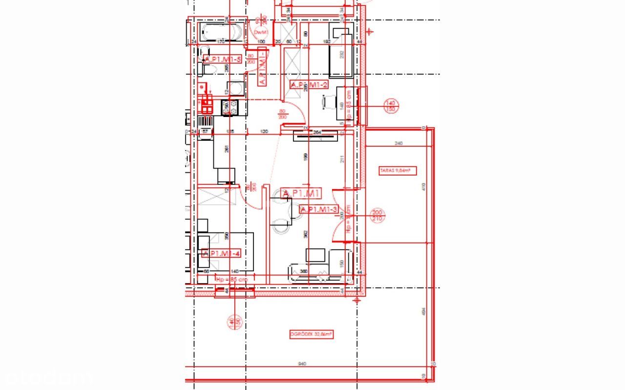 Mieszkanie, 51,38 m², Polkowice