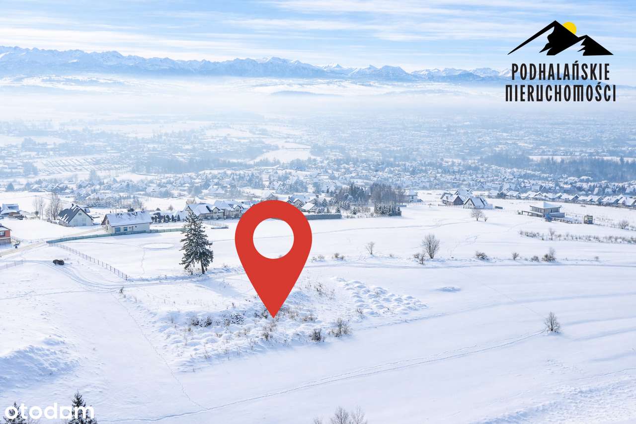 Duża działka budowlana  z widokiem pod inwestycję-10