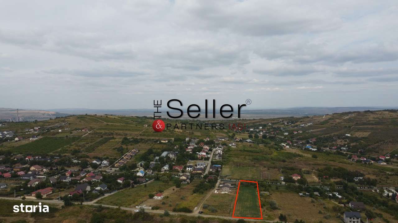 Teren de vânzare în Tomești – zona primărie cu deschidere la DN 28-9