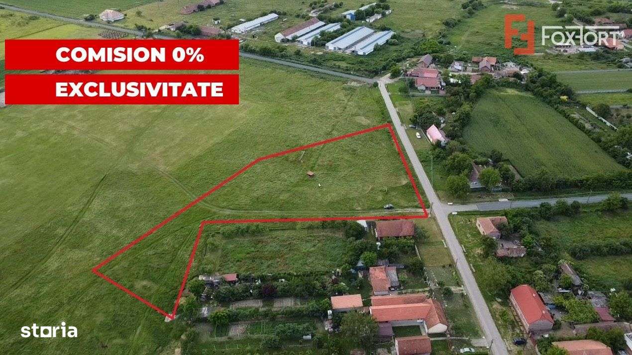 COMISION 0% Teren intravilan 6400 mp la drum asfaltat - Padureni - Imagine principală: 2/19