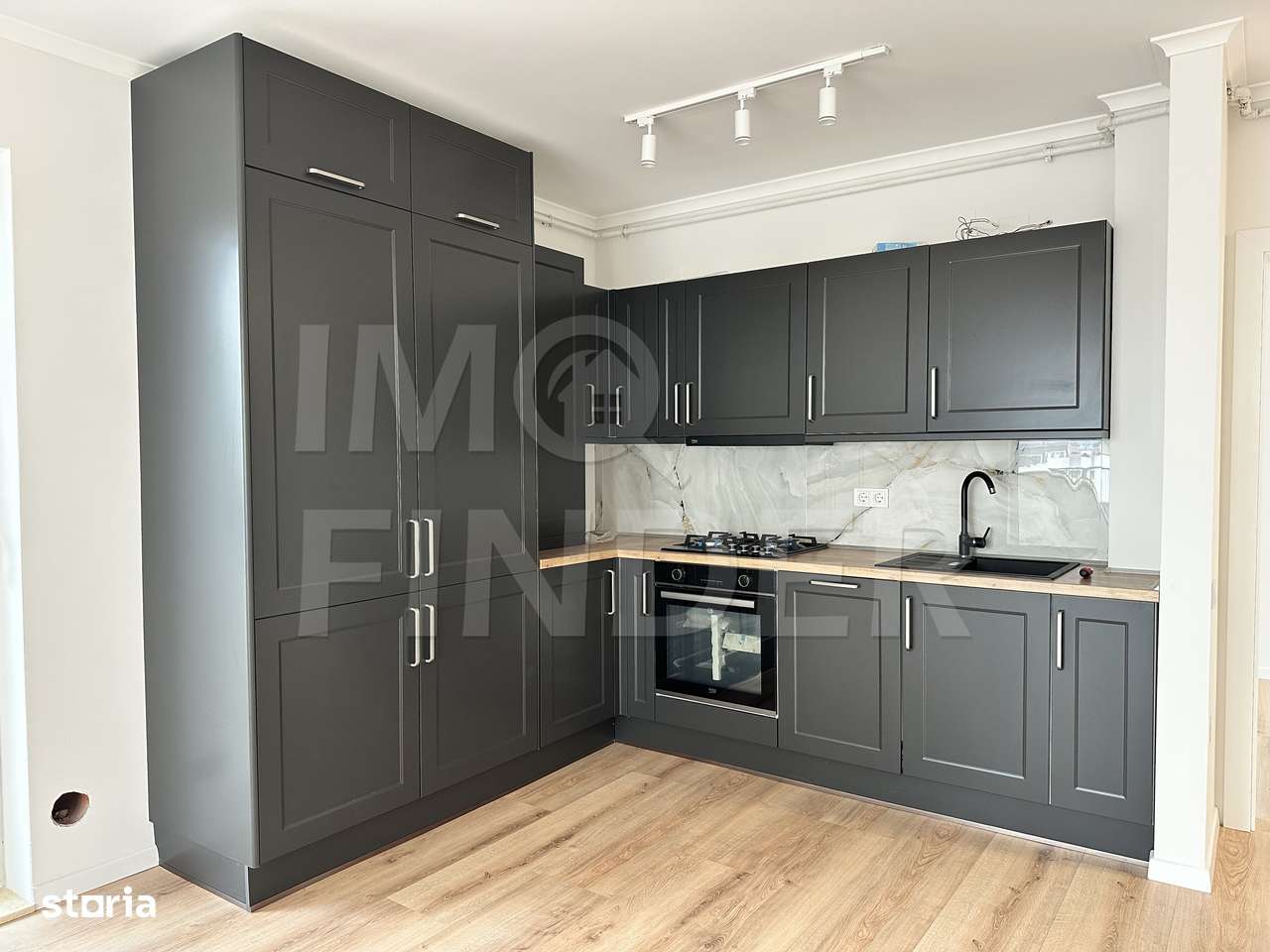 3 camere FINISATE cu CF-  Floresti - Bucatarie mobilata si utilata-1