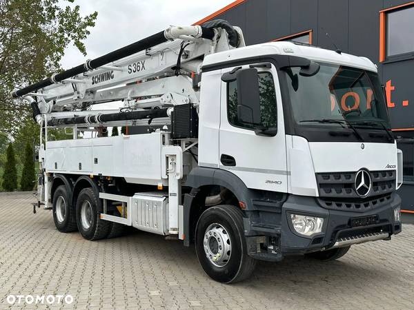 Mercedes-Benz AROCS 2840 6x4 EURO6 POMPA DO BETONU SCHWING 36M - 2