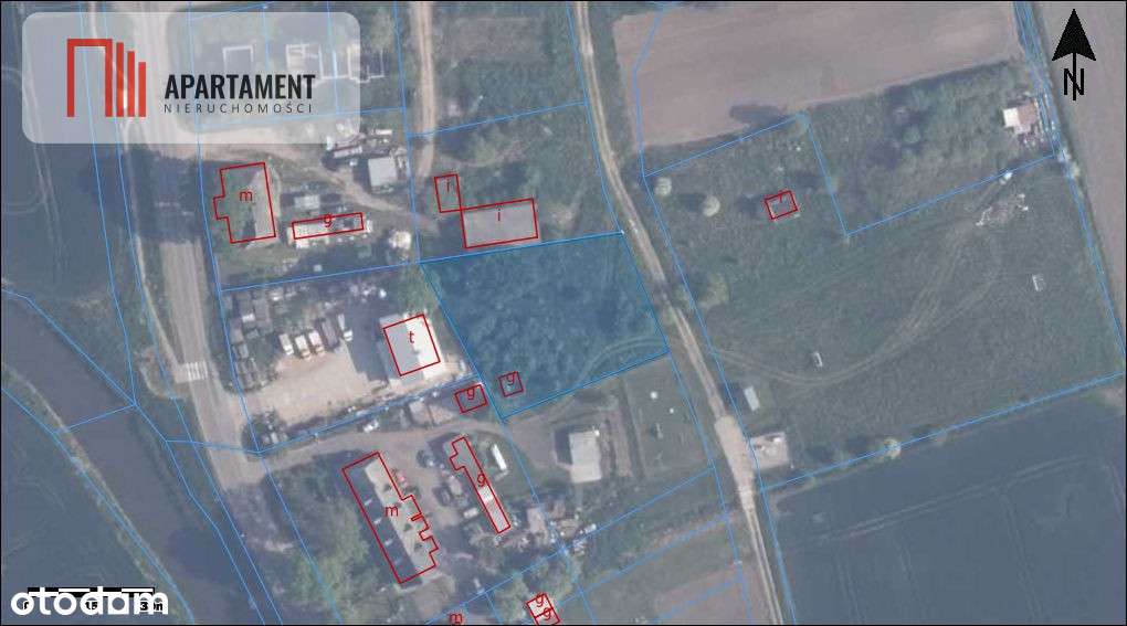 Działka usługowo-mieszkalna 5 km od Pruszcza!!!