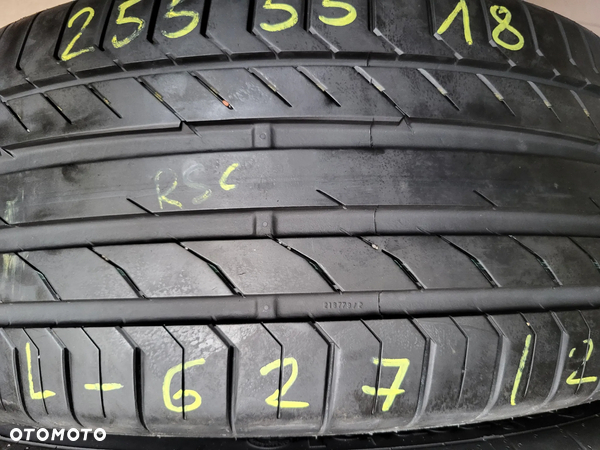 255/55r18 109H RSC (L627/23)003 2szt 6,5mm CSC 5 ContiSportContact 5 CONTINENTAL LETNIE - 5