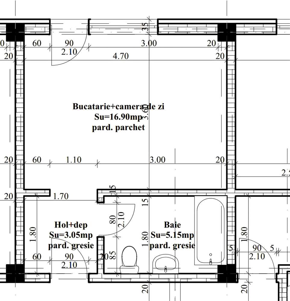 Garsoniera Cartier Vișoianu ( Langa Pepco) - Imagine principală: 2/5