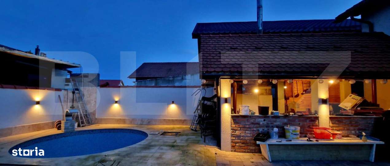 Casa moderna cu piscina – complet finisata si utilata – Campenesti - Imagine principală: 5/19