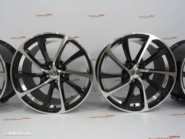 Jantes Look Audi ABT DR18 18 x 8 et 39 5x112 Preto + Polido - 3