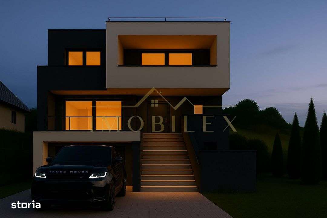 Casa individuala 270mp, teren 520 mp, view superb, Chinteni - Imagine principală: 4/19