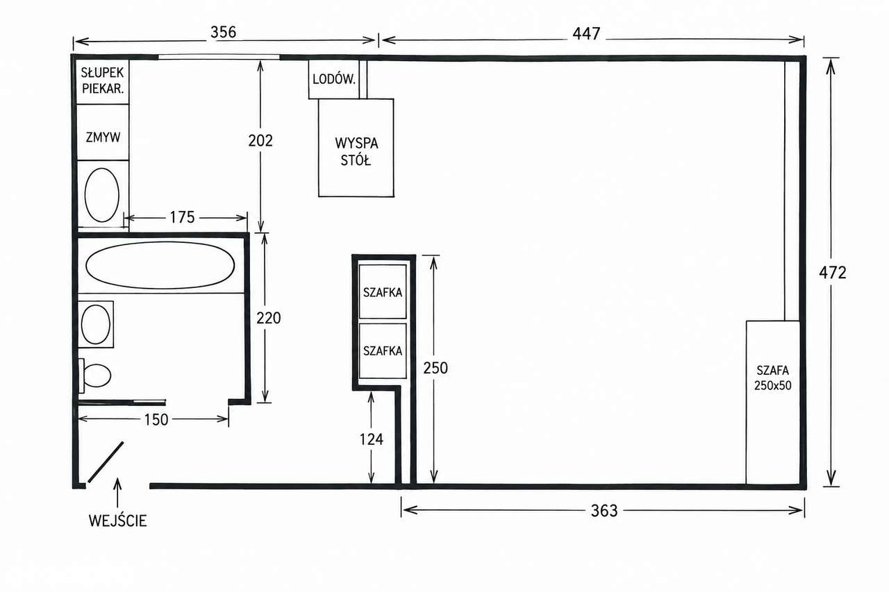 Mokotów | 38,4 m² , wys. 2,9 m, widok na zieleń-8