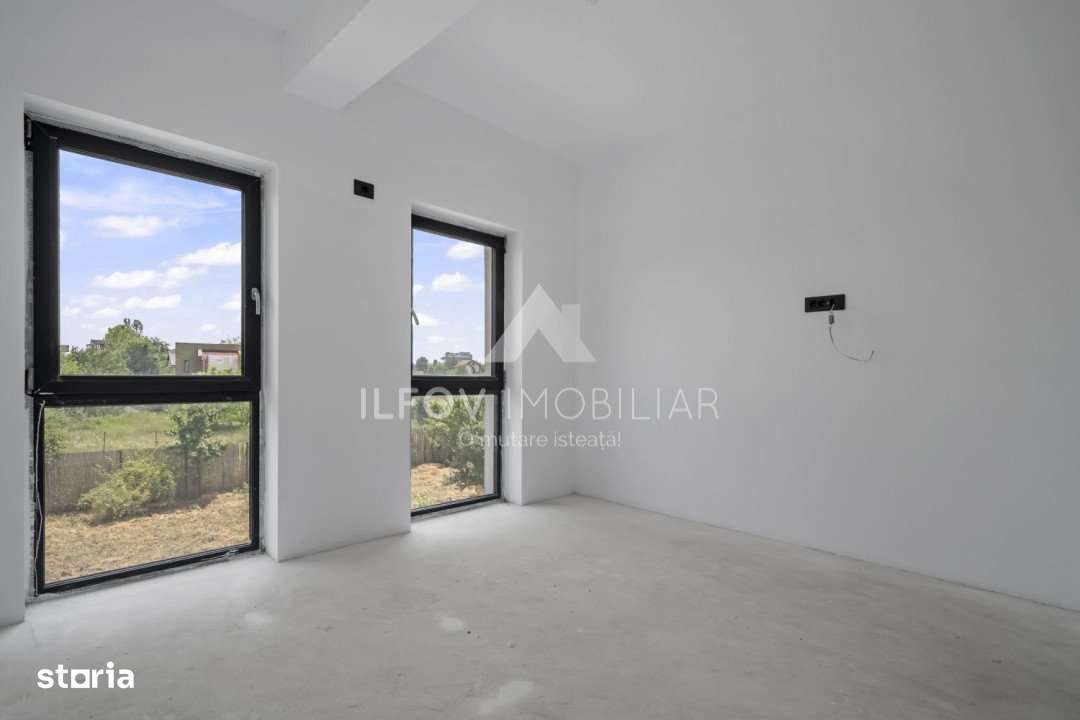 Casa tip duplex 134.6 mp, lot 225 mp, 5 camere, toate utilitatile-17