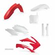 kit plasticos full acerbis vermelho / branco honda crf 250 / 450 - 1