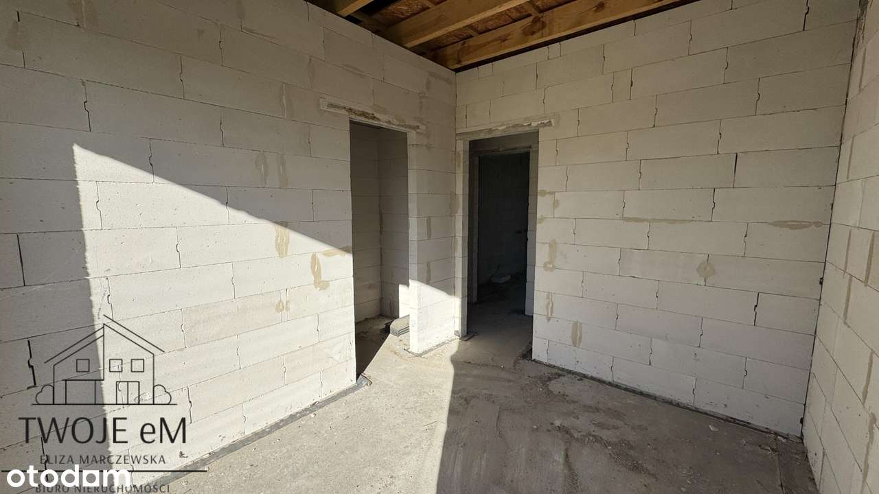 Dom w stanie surowym otwartym-zadaszony-cicha okolica-15