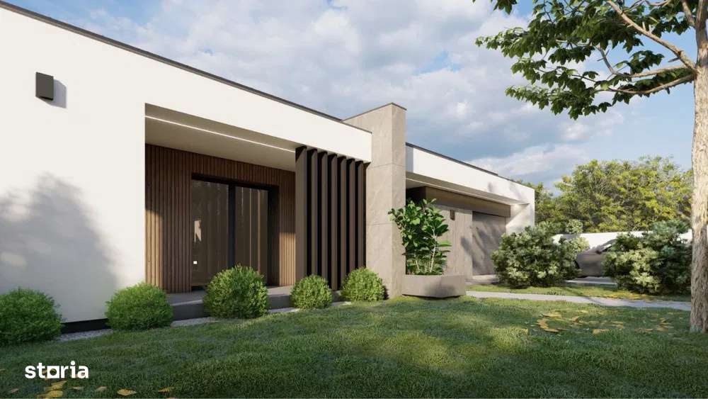 Casa Ultra-Moderna NOUĂ (308 mp) cu Sistem Fotovoltaic 6 kW | Design - Imagine principală: 2/4