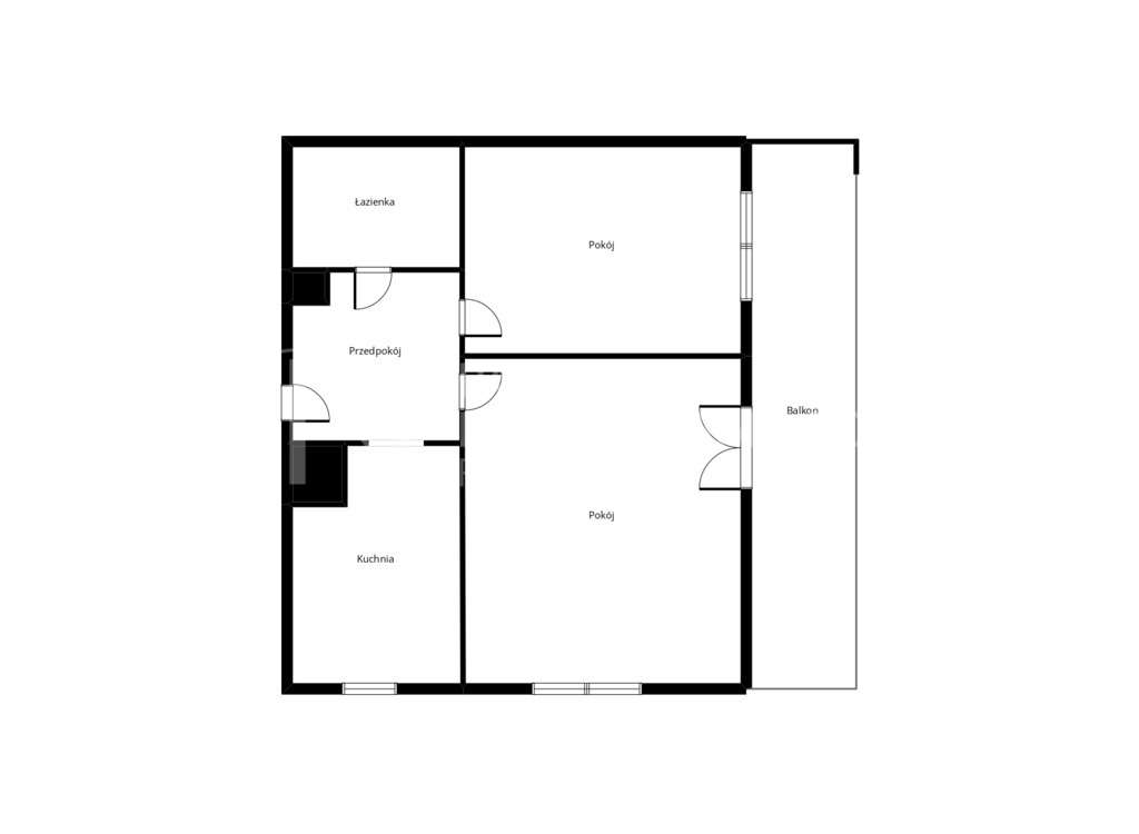 2 Pok z Oddzielną Kuchnia i Garażem - Skyres - Pełny obrazek: 2/8