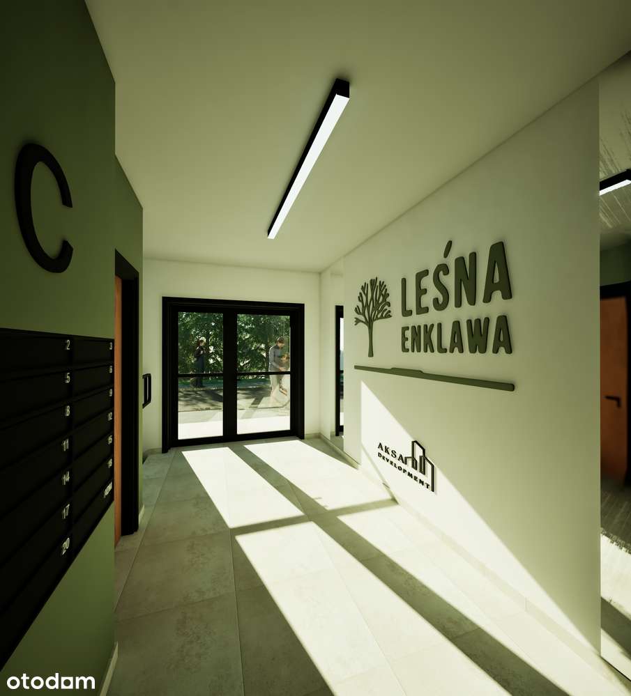 2 - pokojowe mieszkanie 43,70 m + balkon /taras - Pełny obrazek: 4/13