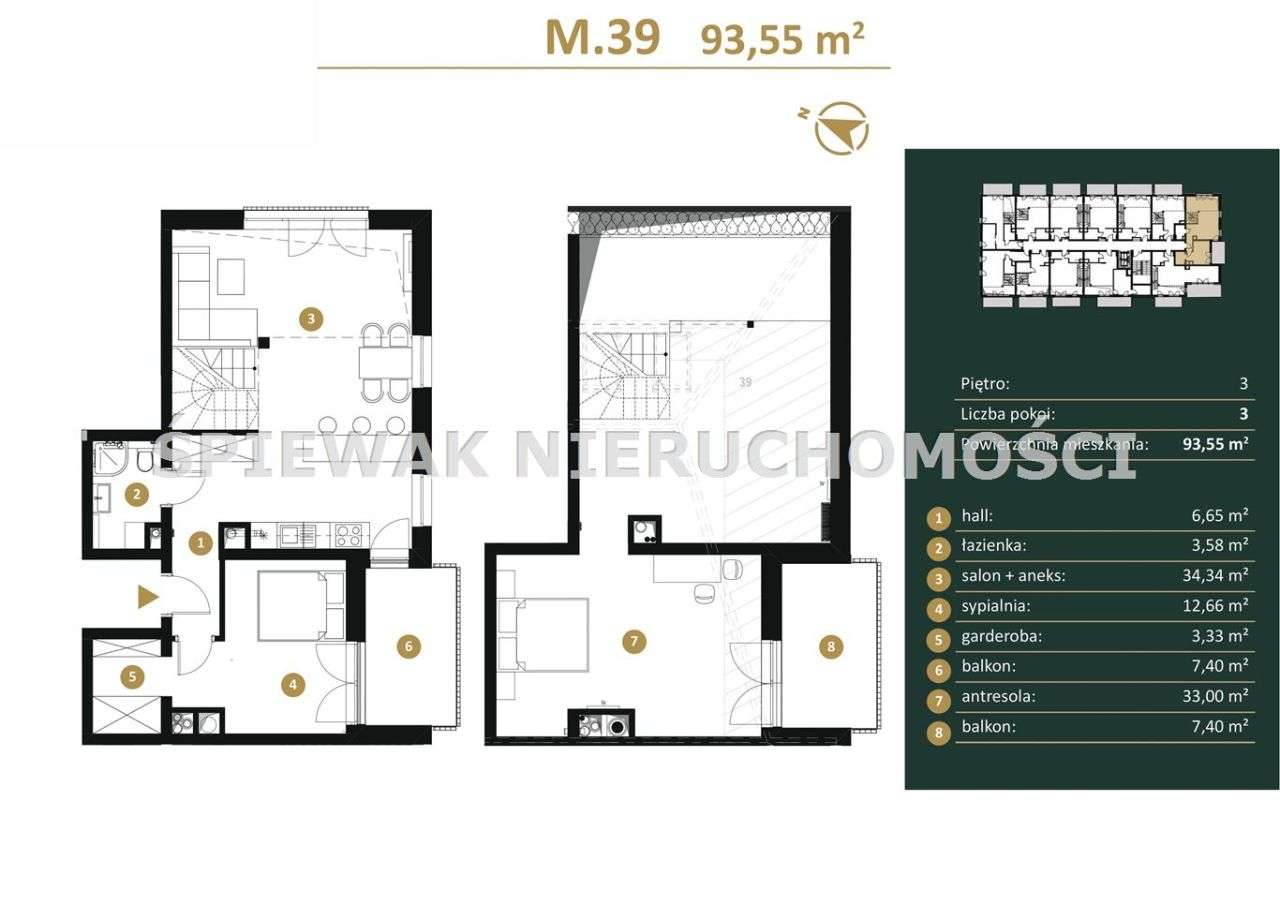Luksusowy dwupoziomowy apartament w Szczyrku!-4