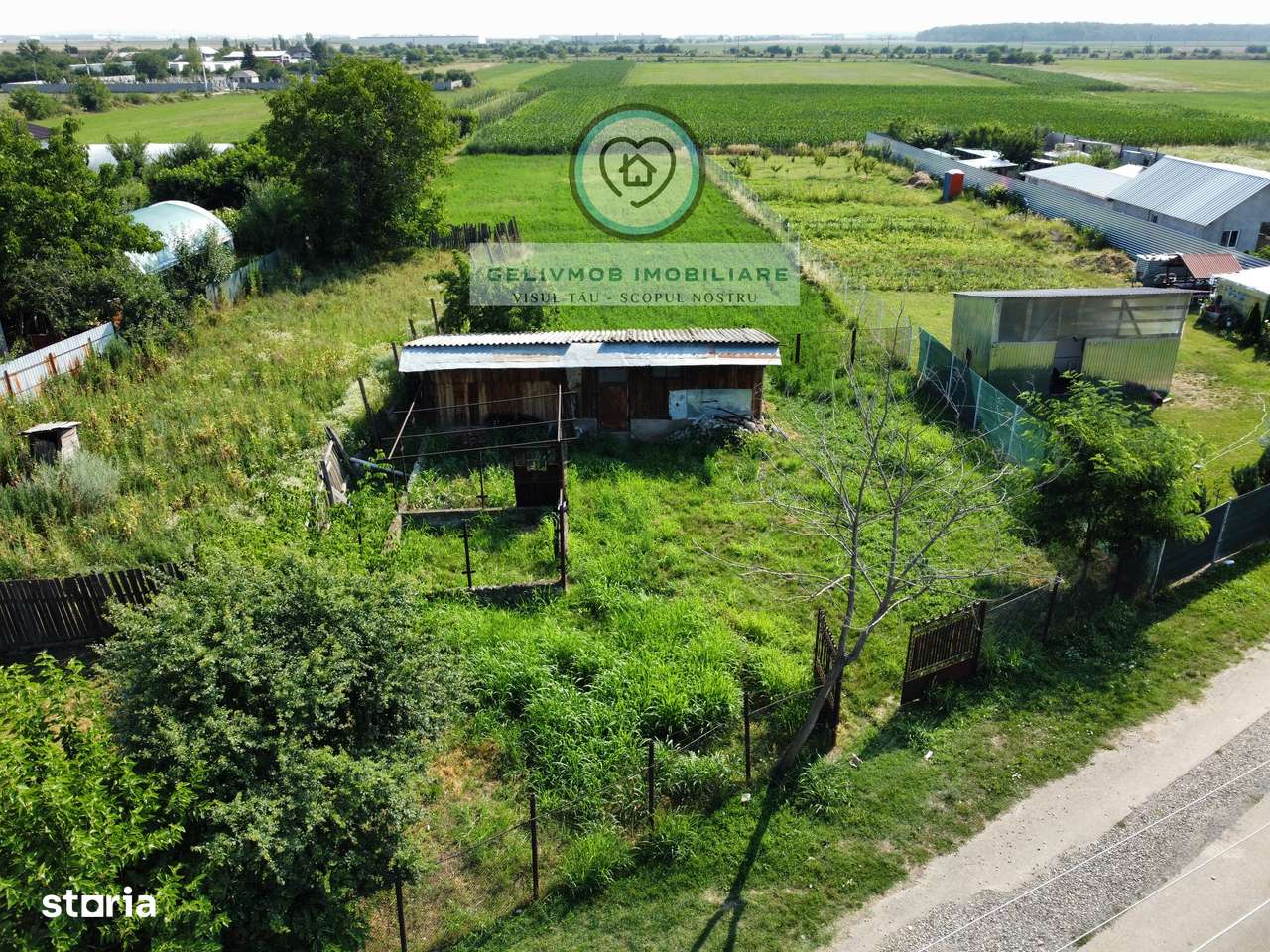 Stoenesti - teren 2535 mp intravilan, toate utilitatile - Imagine principală: 4/5