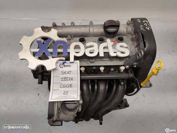 Motor SEAT IBIZA IV SPORTCOUPE (6J1, 6P5) 1.4 | 07.08 -  Usado REF. CGGB - 5