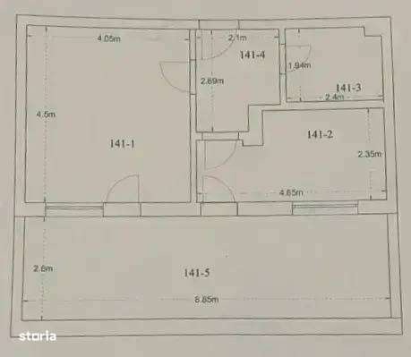 Garsoniera cu Terasa 8 minute Metrou Nicolae Teclu - Imagine principală: 4/12