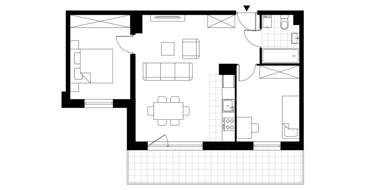 Fokus Bielany  | mieszkanie 3-pok. | 14 - Pełny obrazek: 4/8