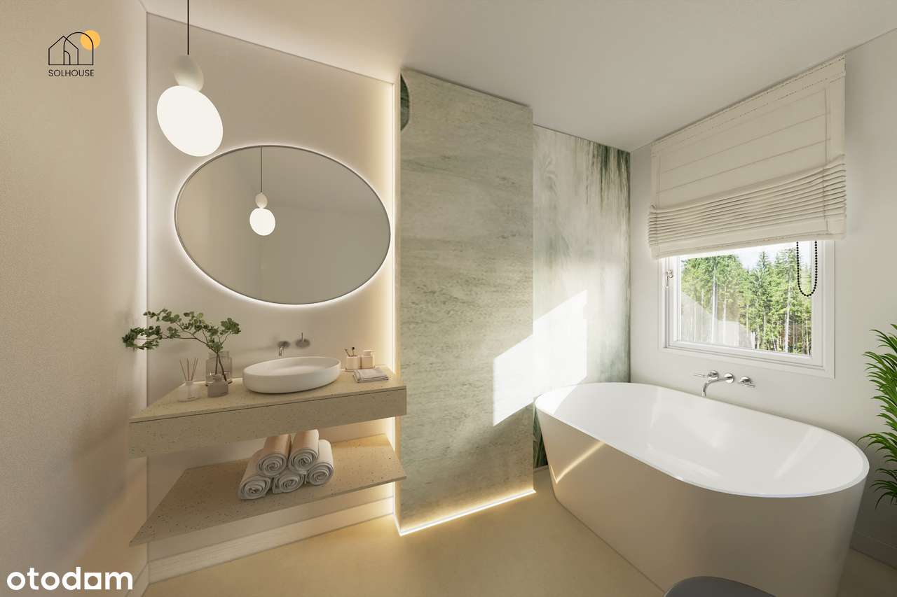 LEŚNA PANORAMA - BLIŹNIAK W OSOWCU-3