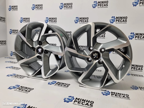 Jantes Peugeot em 15 GunMetal (4x108) - 3