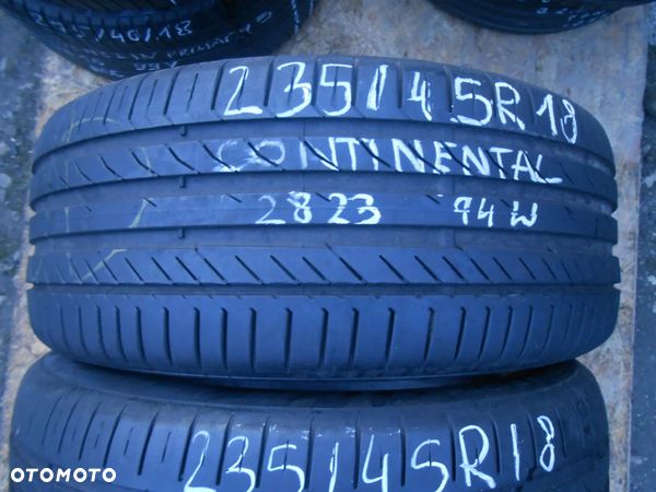 OPONY 235/45R18 CONTINENTAL CONTI SPORT CONTACT 5 DOT 2823 / 5022 7MM - 1