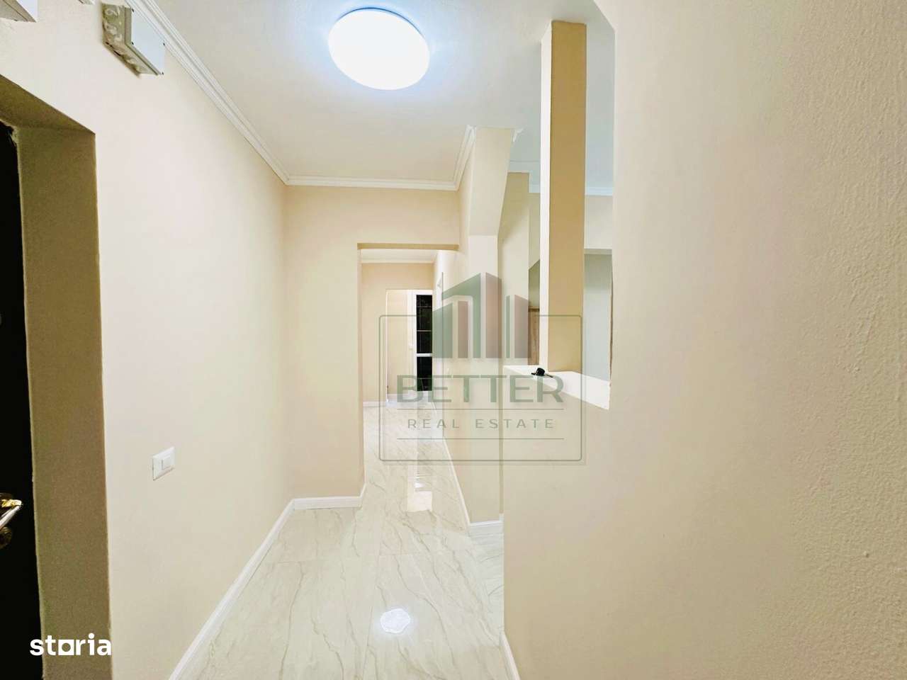 Apartament 3 camere renovat, 280 m metrou Apărătorii Patriei-2