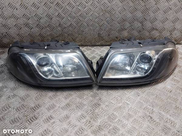 LAMPY PRZÓD KPL DEPO BLACK LED PASSAT B5 FL LIFT - 1