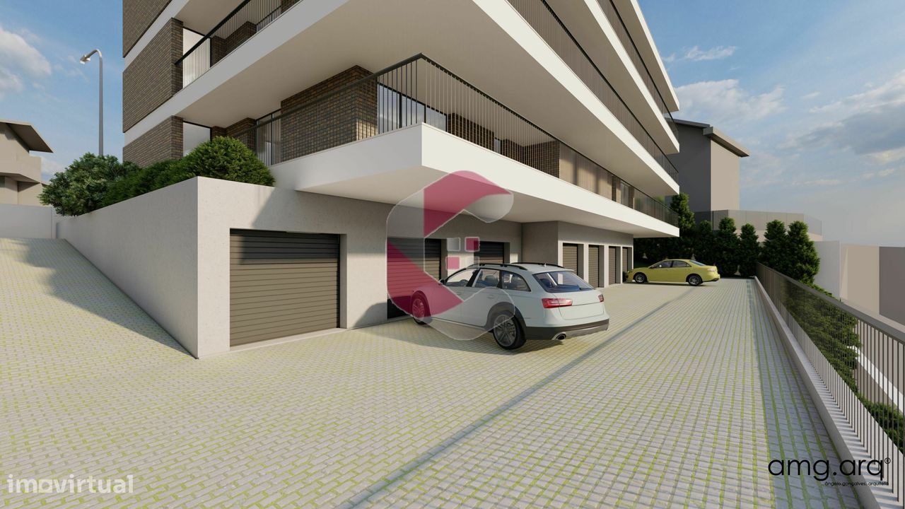 Apartamento T2 c/  garagem em construção, Coimbra