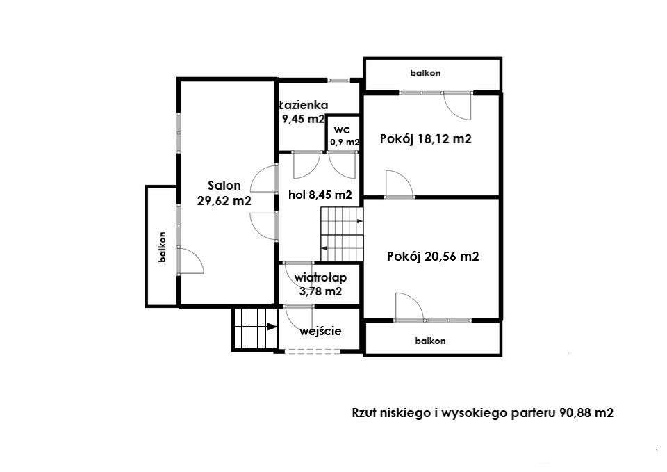 Dom z potencjałem w Trojaczkowicach, działka 30 ar-17