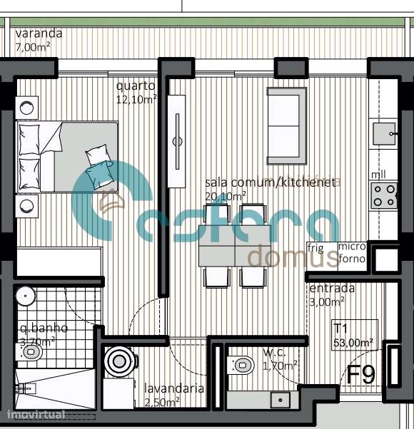 Apartamento T1 Venda em Matosinhos e Leça da Palmeira,Matosinhos-4