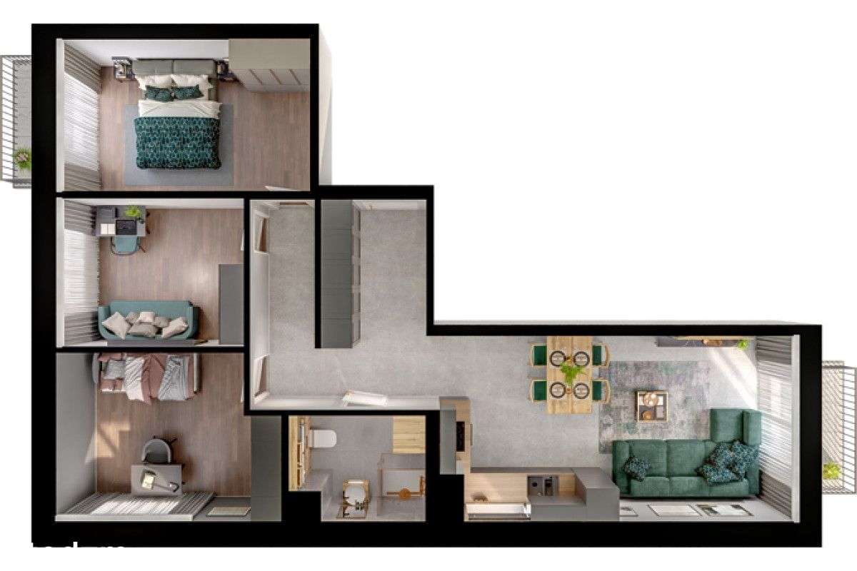 ❗ Okazja❗gotowe Mieszkanie 4-pokojowe 74m2 ✅-5