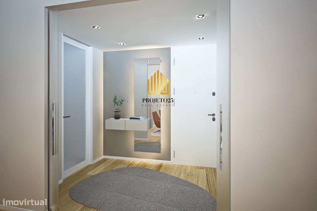 Apartamento T3 Novo C/ Terraço + Varanda, Gar 2 Carros, Centro da Maia - Grande imagem: 2/21