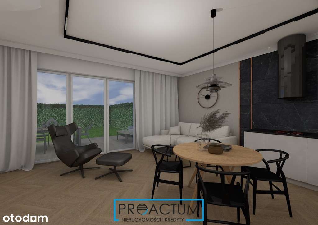 Nowoczesny dom szeregowy z ogródkiem-9