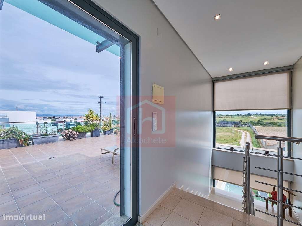 Moradia T4 de Luxo com piscina inserida no condominio privado em Sã...-54