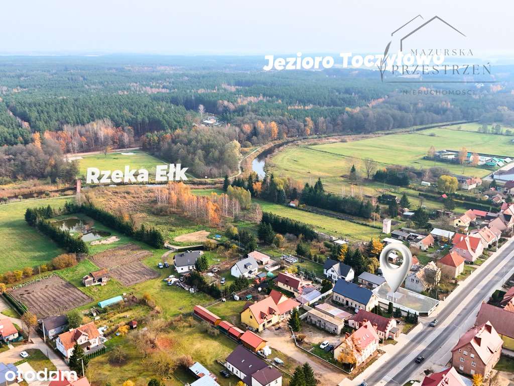 Działka w Prostkach, ul. 1 Maja – WZ, 463 m²-1