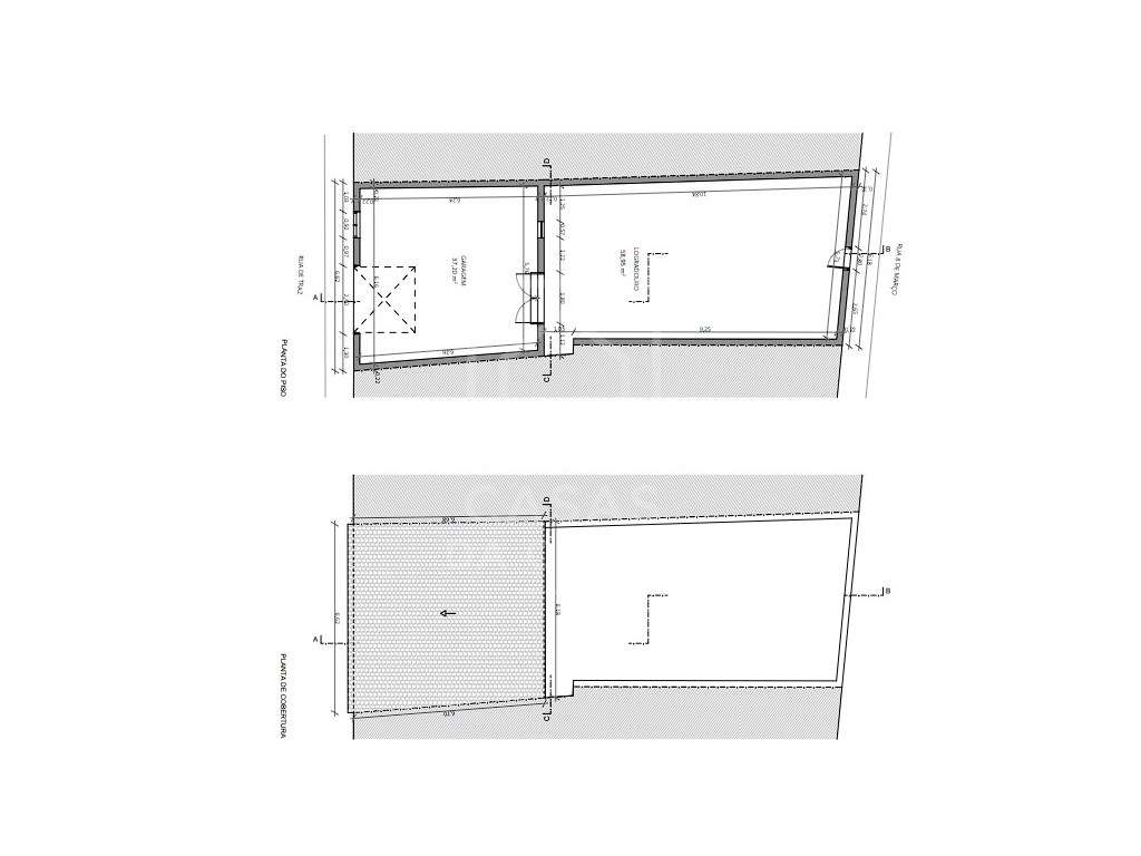 Garagem com 107 m2 de área total em Trindade-9