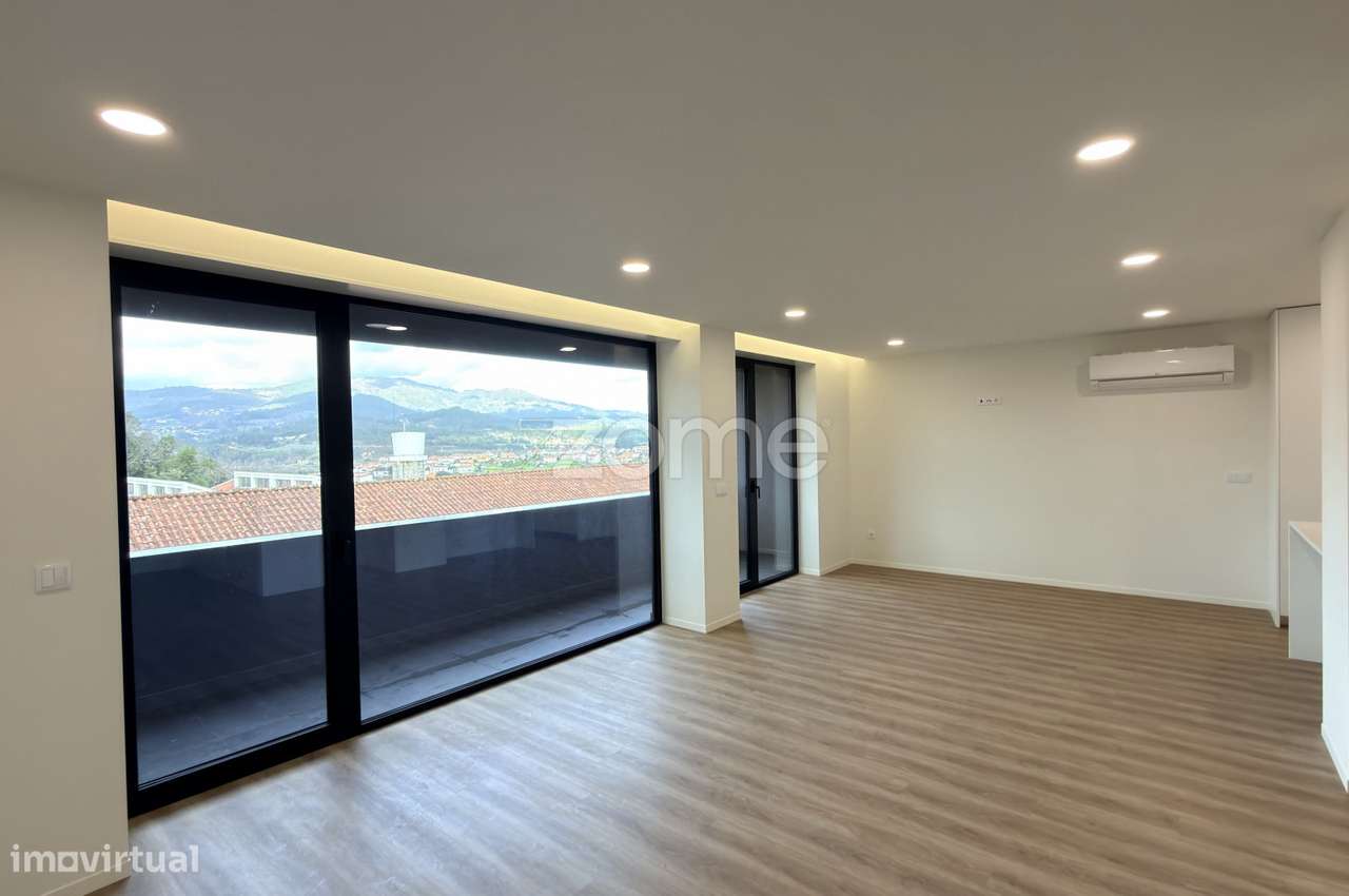 Apartamento T2 duplex novo com elevador e garagem em Ponte de Lima - Grande imagem: 2/21