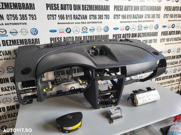 Plansa Bord Kit Airbag Complet Opel Meriva A An 2004-2005-2006-2007-2008 Volan Stanga - 3