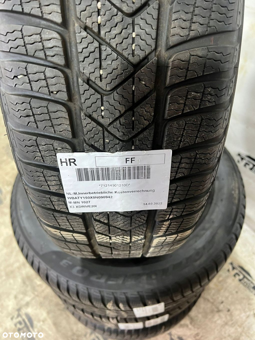 KOŁA FELGI OPONY 18 ZIMA BMW G01 G02 WZ 618 - 11