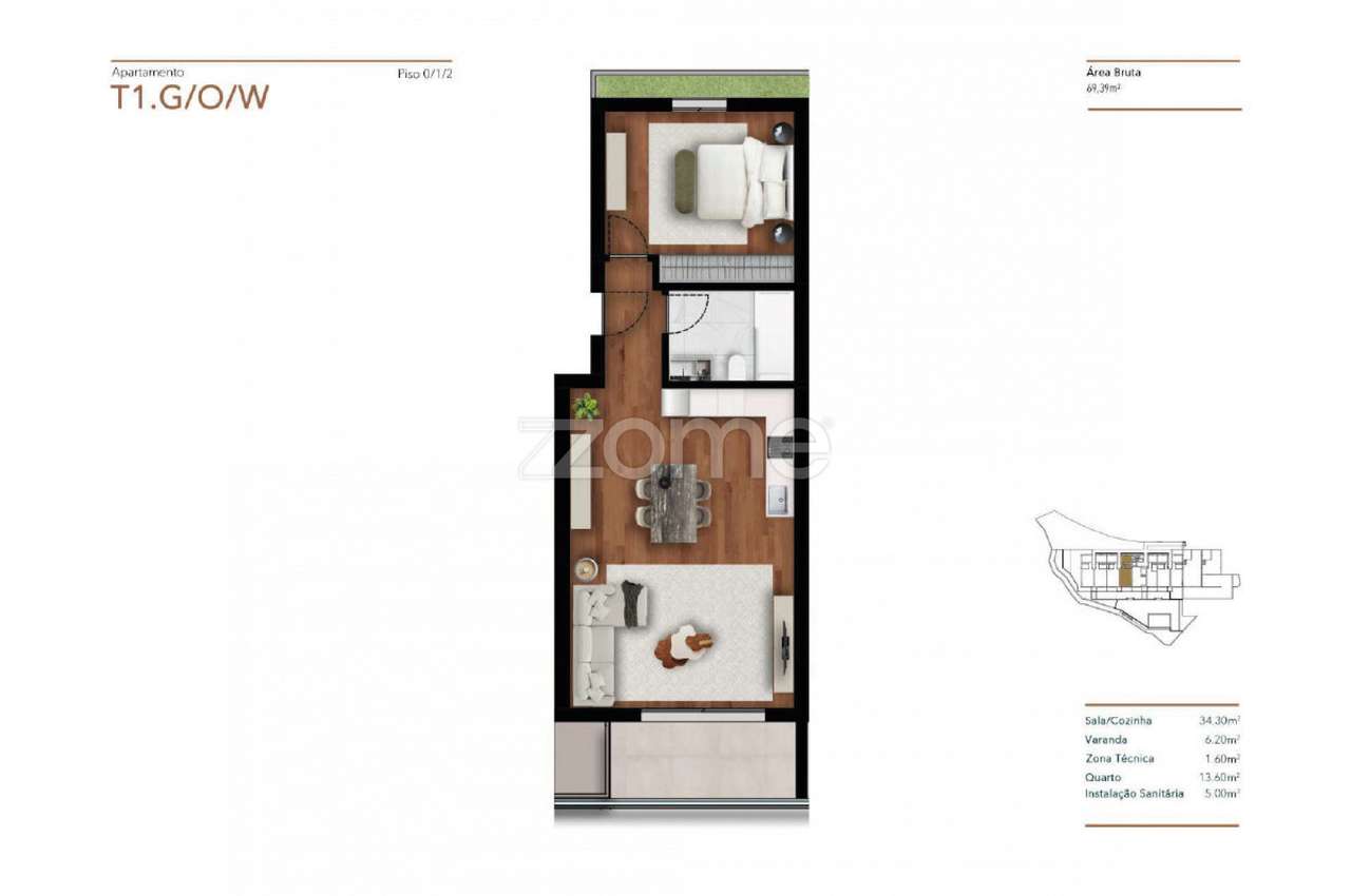 Apartamento T1 K, Santa Luzia, Funchal-36