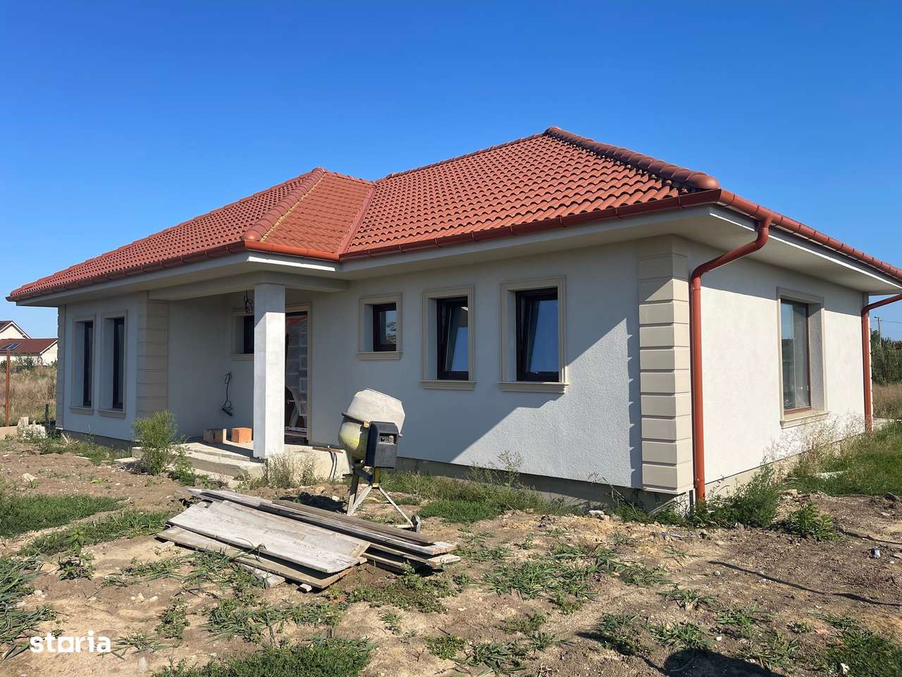 Casa Noua,Semifinisata,Teren 5,7Ari,Zona Str.Petre Ispirescu - Imagine principală: 3/5