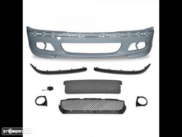 Para-choques Frontal BMW E46 98-07 Limo / Touring Pack M LOOK em plástico - 8