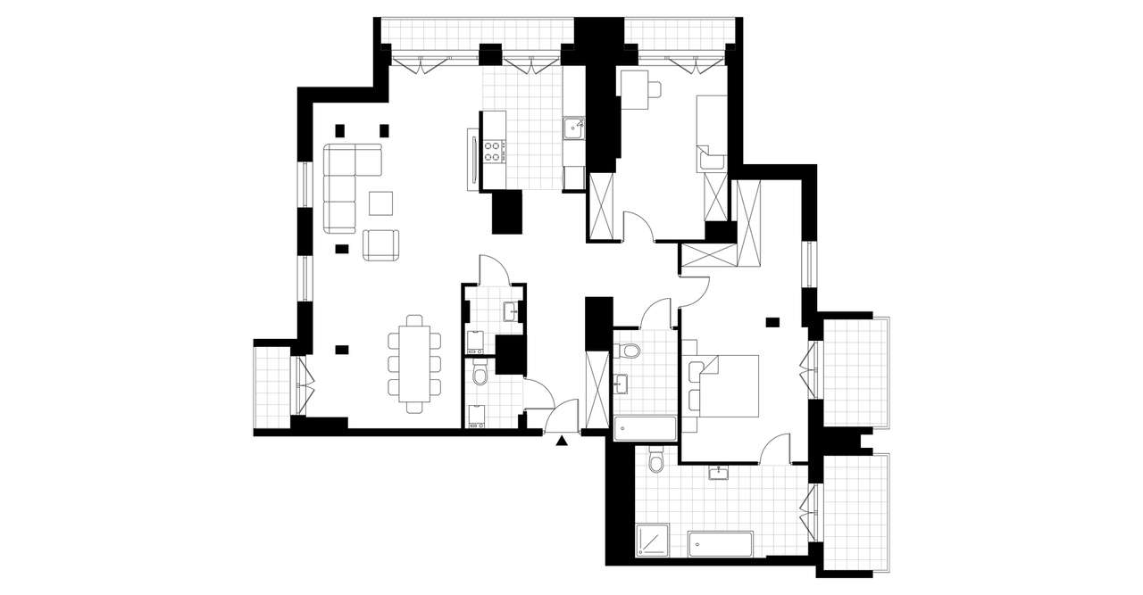 Perfumiarnia 2 | mieszkanie 111,91  m² | A.06.41 - Pełny obrazek: 4/7