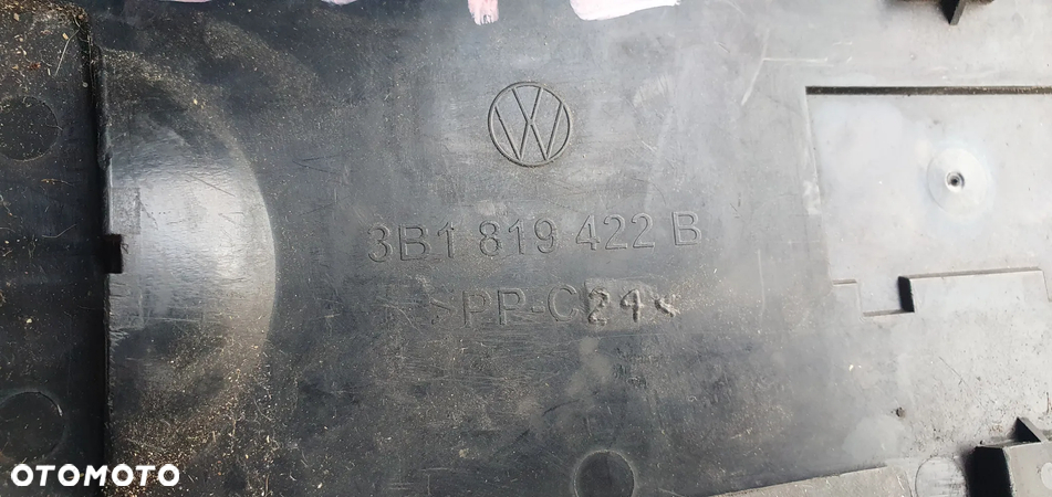 Podszybie osłona podszybia VW Passat B5 FL 3B1819417D - 6