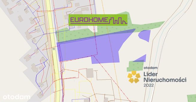 Działka przemysłowa 1,37 ha | Partynia |-1