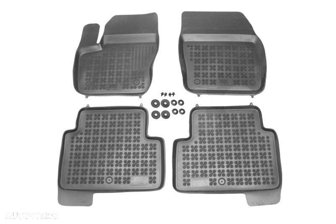 Set covorase auto din cauciuc Ford Kuga 2, dupa 2013- , presuri tip tavita marca Rezaw Plast - 1