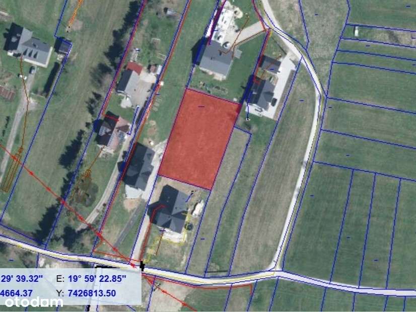 Działka budowlana pow. 1369 m2 Niwa Nowy Targ - Pełny obrazek: 4/13